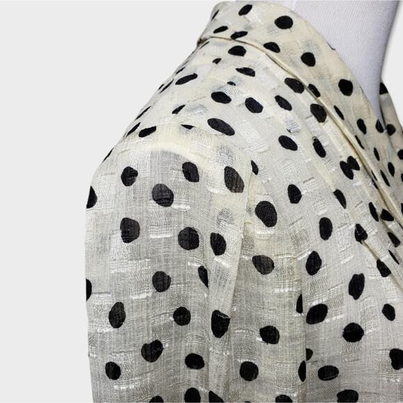 Polka Dot Shirt Black Cream - Picture 4 of 10